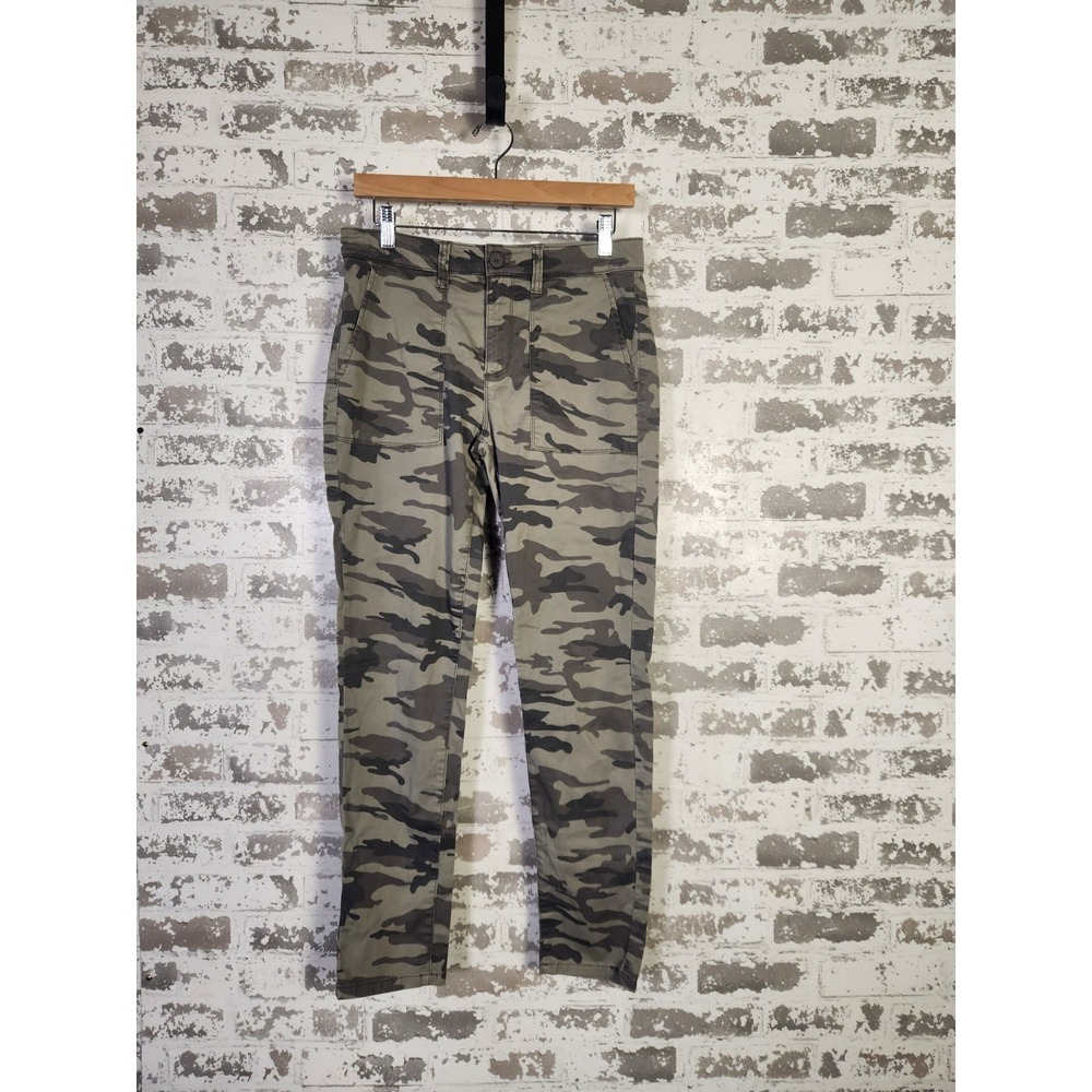 Rugged Utility Camo Jeans Size Small Green Streetwear Pants